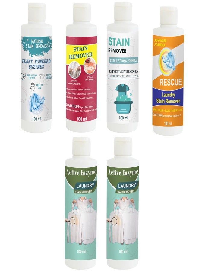 مجموعة مزيل بقع توفوس، تتضمن ألوان القمصان، الأحمر، الدمى، البرتقالي، الفستق، ومزيل بقع الفستق | محلول تنظيف متعدد الأسطح للملابس والأقمشة والمفروشات (100 غرام لكل عبوة) - Image 1